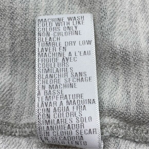 JAMES PERSE LONG BUTTON FRONT FLEECE CARDIGAN - Picture 14 of 15